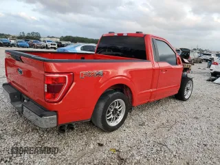2022 Ford F-150 XL with VIN 1FTMF1E55NKE21802, listed as a Copart auction lot 77880924 with 38,575 mi miles and Salvage Title. Bid and sale history available at DreamBid. Image 3.