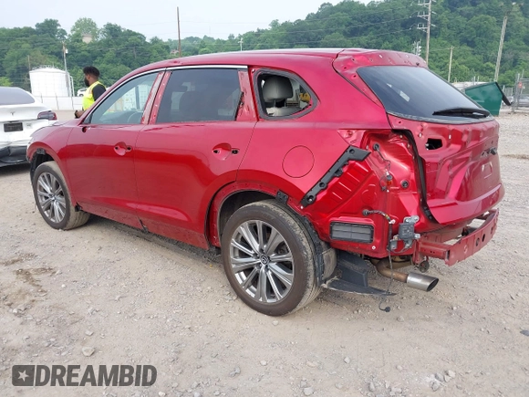 2021 Mazda CX-9 Signature with VIN JM3TCBEY2M0509874, listed as a IAAI auction lot 42492202 with 69,153 mi miles and . Bid and sale history available at DreamBid. Image 3.