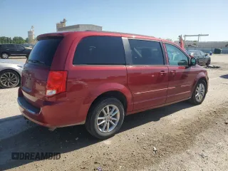2014 Dodge Grand Caravan SXT z VIN 2C4RDGCG8ER103869, wystawiony jako Copart lot #61835365 z przebiegiem 193 139 mil mil oraz Czysty tytuł • Clean title. Historia ofert i sprzedaży dostępna na DreamBid. Obrazek 3.
