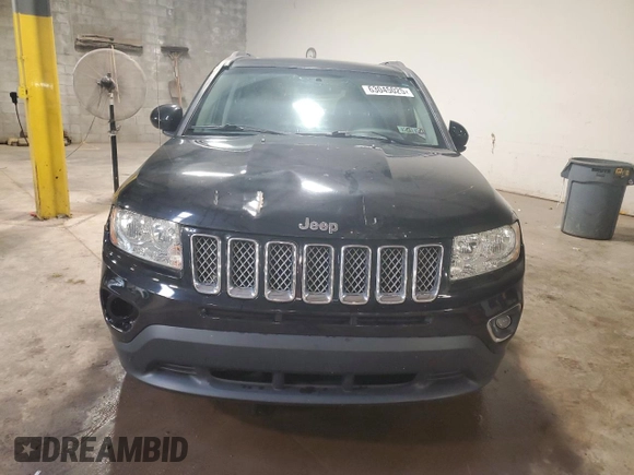 2017 Jeep Compass Latitude with VIN 1C4NJDEB6HD168072, listed as a Copart auction lot 63045025 with 82,975 mi miles and Salvage title. Bid and sale history available at DreamBid. Image 5.