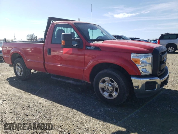2011 Ford F-250 XL with VIN 1FTBF2A6XBEC69215, listed as a Copart auction lot 45609265 with 203,364 mi miles and Salvage title. Bid and sale history available at DreamBid. Image 4.
