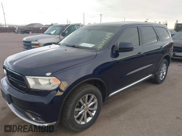 2016 Dodge Durango Special Service with VIN 1C4SDJFT5GC456024, listed as a IAAI auction lot 41976129 with 174,950 mi miles and . Bid and sale history available at carsss.com. Image 17.
