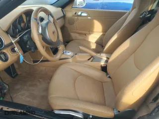2009 Porsche Boxster with VIN WP0CA29849S710180, listed as a Copart auction lot 76327284 with 0 mi miles and Non Repairable. Bid and sale history available at carsss.com. Image 7.