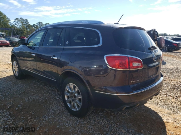 2015 Buick Enclave Leather with VIN 5GAKRBKD8FJ345372, listed as a Copart auction lot 87853075 with 217,779 mi miles and Salvage Title. Bid and sale history available at carsss.com. Image 2.