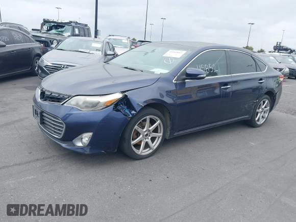 2013 Toyota Avalon XLE with VIN 4T1BK1EBXDU028403, listed as a IAAI auction lot 41545852 with 147,668 mi miles and . Bid and sale history available at DreamBid. Image 2.