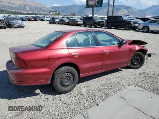 2000 Mitsubishi Galant ES with VIN 4A3AA46G4YE095879, listed as a Copart auction lot 70035904 with 180,089 mi miles and Salvage Title. Bid and sale history available at carsss.com. Image 3.