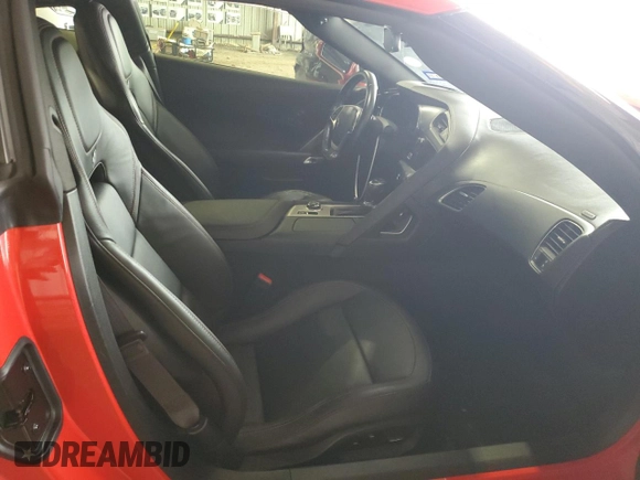 2017 Chevrolet Corvette Grand Sport 2LT with VIN 1G1YY2D73H5120445, listed as a Copart auction lot 83466354 with 24,251 mi miles and Salvage Title. Bid and sale history available at carsss.com. Image 10.