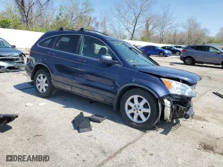 2007 Honda CR-V EX-L with VIN JHLRE48757C111267, listed as a Copart auction lot 52195505 with 293,644 mi miles and Salvage Title. Bid and sale history available at carsss.com. Image 4.