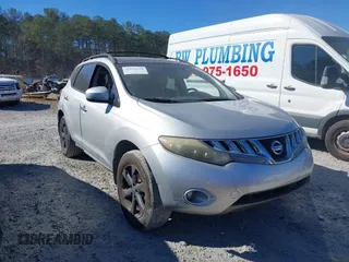 2009 Nissan Murano SL with VIN JN8AZ18U59W001294, listed as a IAAI auction lot 41695530 with 218,194 mi miles. Bid and sale history available at carsss.com. Image 1.