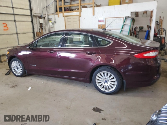 2013 Ford Fusion SE Hybrid with VIN 3FA6P0LU9DR260834, listed as a Copart auction lot 52384805 with 98,191 mi miles and Salvage Title. Bid and sale history available at DreamBid. Image 2.