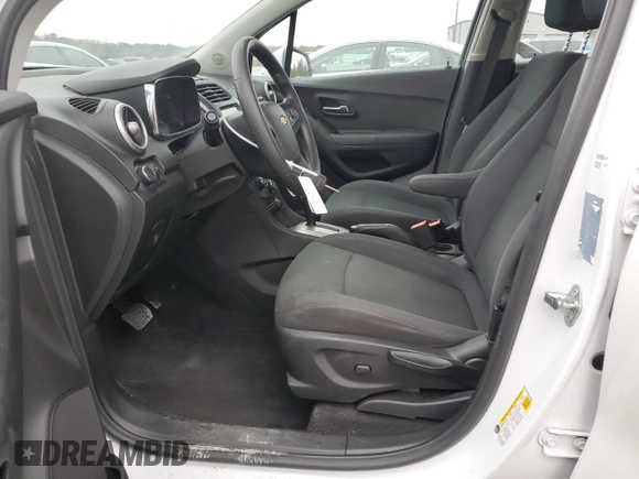 2016 Chevrolet Trax LS with VIN 3GNCJKSBXGL260298, listed as a Copart auction lot 85463764 with 75,024 mi miles and Salvage Title. Bid and sale history available at carsss.com. Image 7.