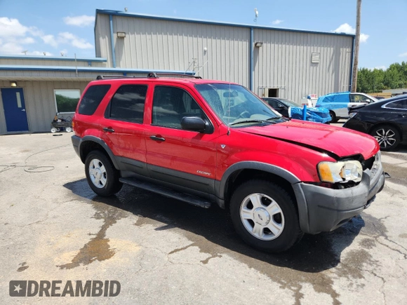2002 Ford Escape XLT Choice with VIN 1FMYU03132KA78142, listed as a Copart auction lot 65527755 with 149,326 mi miles and Salvage title. Bid and sale history available at DreamBid. Image 4.