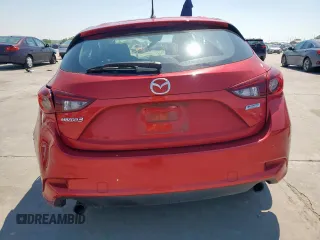 2018 Mazda 3 Sport with VIN 3MZBN1K73JM202577, listed as a Copart auction lot 52208665 with 134,207 mi miles and Salvage Title. Bid and sale history available at DreamBid. Image 6.