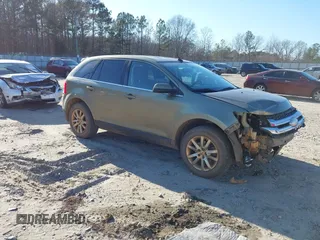 2012 Ford Edge Limited with VIN 2FMDK3KCXCBA19853, listed as a IAAI auction lot 41673949 with 218,636 mi miles. Bid and sale history available at carsss.com. Image 1.