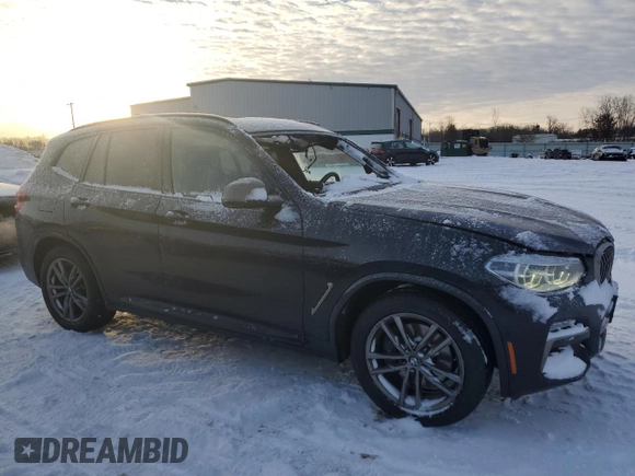2019 BMW X3 M40i with VIN 5UXTS3C59K0Z05595, listed as a Copart auction lot 88962685 with Not Provided miles and Salvage Title. Bid and sale history available at DreamBid. Image 4.