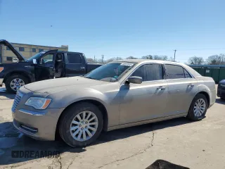 2014 Chrysler 300 with VIN 2C3CCAAG8EH263091, listed as a Copart auction lot 46644945 with 147,533 mi miles and Salvage Title. Bid and sale history available at carsss.com. Image 1.