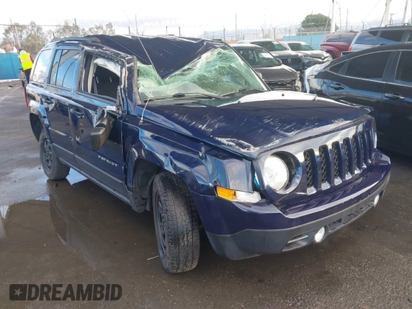 2017 Jeep Patriot 75th Anniversary with VIN 1C4NJRBB4HD110334, listed as a IAAI auction lot 41425693 with 88,364 mi miles and . Bid and sale history available at carsss.com. Image 1.