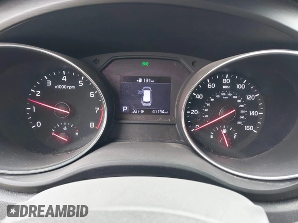 2019 Kia Sedona EX with VIN KNDMB5C1XK6566583, listed as a IAAI auction lot 41542994 with 41,134 mi miles. Bid and sale history available at carsss.com. Image 7.