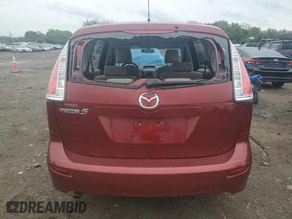 2009 Mazda 5 Sport with VIN JM1CR29L390337674, listed as a Copart auction lot 73430184 with 156,712 mi miles and Clean Title. Bid and sale history available at DreamBid. Image 6.