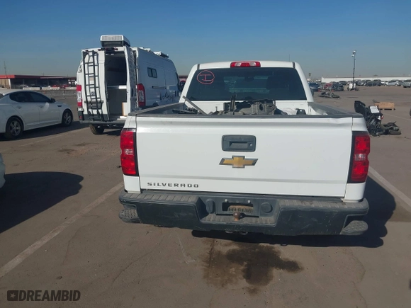2015 Chevrolet Silverado 1500 LS with VIN 1GCRCPEH1FZ188750, listed as a IAAI auction lot 41054731 with 1 mi miles. Bid and sale history available at carsss.com. Image 17.