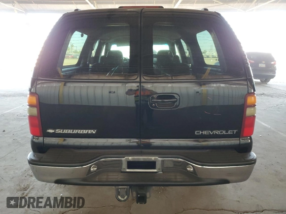 2001 Chevrolet Suburban LT with VIN 3GNEC16T61G230537, listed as a Copart auction lot 86590184 with 159,871 mi miles and Salvage Title. Bid and sale history available at carsss.com. Image 6.
