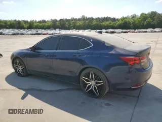 2015 Acura TLX with VIN 19UUB1F33FA022727, listed as a Copart auction lot 53667755 with 140,031 mi miles and Salvage title. Bid and sale history available at DreamBid. Image 2.