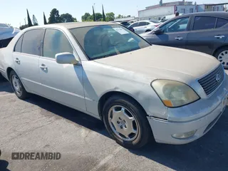 2002 Lexus LS 430 z VIN JTHBN30F920082070, wystawiony jako IAAI lot #42311881 z przebiegiem 237 169 mil mil oraz . Historia ofert i sprzedaży dostępna na DreamBid. Obrazek 1.