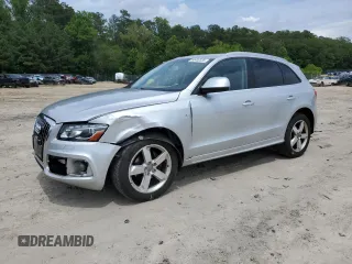 2012 Audi Q5 Premium Plus with VIN WA1DKAFP1CA084764, listed as a Copart auction lot 60432335 with 122,946 mi miles and Salvage title. Bid and sale history available at DreamBid. Image 1.