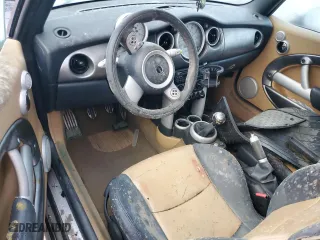 2006 MINI Cooper Convertible S with VIN WMWRH335X6TF87758, listed as a Copart auction lot 74358164 with 0 mi miles and Non Repairable. Bid and sale history available at carsss.com. Image 8.