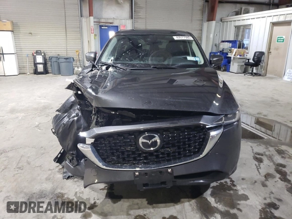 2025 Mazda CX-5 2.5 S Preferred Package with VIN JM3KFBCL5S0571972, listed as a Copart auction lot 43577985 with 3,363 mi miles and Salvage Title. Bid and sale history available at carsss.com. Image 5.