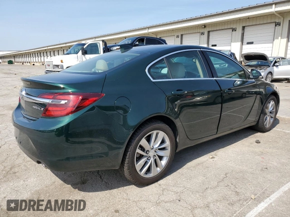 2015 Buick Regal with VIN 2G4GK5EX6F9256987, listed as a Copart auction lot 52890705 with 132,404 mi miles and Salvage title. Bid and sale history available at DreamBid. Image 3.