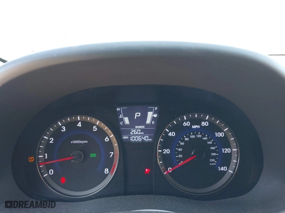 2014 Hyundai Accent GS with VIN KMHCT5AE1EU187112, listed as a IAAI auction lot 41894869 with 100,640 mi miles. Bid and sale history available at carsss.com. Image 7.