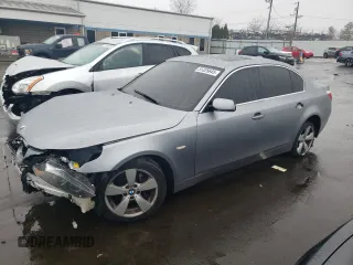2007 BMW 5 Series 530xi with VIN WBANF73507CY17396, listed as a Copart auction lot 51325645 with 179,772 mi miles and Salvage title. Bid and sale history available at DreamBid. Image 1.