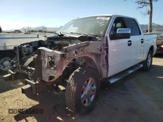 2007 Ford F-150 XLT with VIN 1FTPW12557KC94005, listed as a Copart auction lot 46897305 with 0 mi miles and Salvage Title. Bid and sale history available at carsss.com. Image 1.