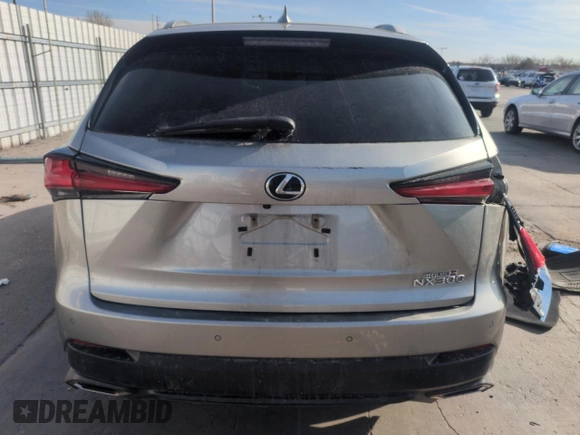 2019 Lexus NX 300 with VIN JTJBARBZ0K2208079, listed as a Copart auction lot 54077595 with 135,886 mi miles and Salvage Title. Bid and sale history available at DreamBid. Image 6.