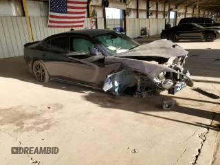 2017 Dodge Charger Daytona 340 with VIN 2C3CDXCT1HH542168, listed as a Copart auction lot 54235505 with 175,530 mi miles and Salvage title. Bid and sale history available at DreamBid. Image 4.