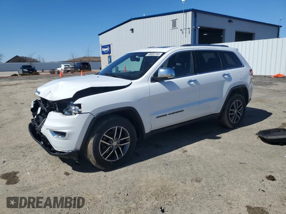 2018 Jeep Grand Cherokee Limited с VIN 1C4RJFBG7JC286348, выставлен на аукционе Copart как лот 49683765 с пробегом Не указан миль и На запчасти • Non repairable. История ставок и продаж доступна на DreamBid. Изображение 1.