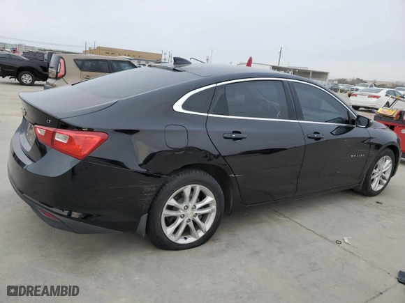2016 Chevrolet Malibu LT with VIN 1G1ZE5ST8GF215512, listed as a Copart auction lot 88972915 with 114,606 mi miles and Clean Title. Bid and sale history available at carsss.com. Image 3.