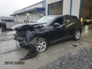 2021 Mazda CX-3 Sport with VIN JM1DKDB79M1502972, listed as a Copart auction lot 44917055 with 0 mi miles and Salvage Title. Bid and sale history available at carsss.com. Image 1.