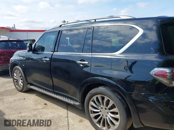 2016 Infiniti QX80 with VIN JN8AZ2NE9G9125213, listed as a IAAI auction lot 42397559 with 187,304 mi miles and . Bid and sale history available at DreamBid. Image 14.
