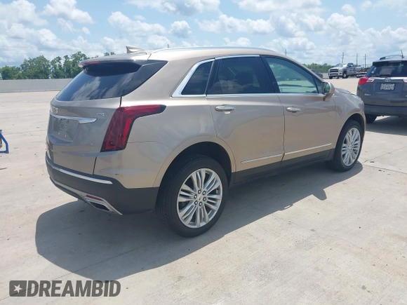 2022 Cadillac XT5 AWD Premium Luxury with VIN 1GYKNDRSXNZ112680, listed as a IAAI auction lot 42389521 with 12,365 mi miles and . Bid and sale history available at DreamBid. Image 4.