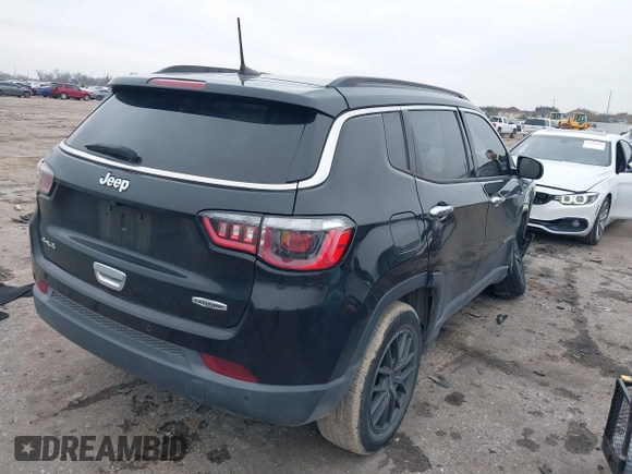 2017 Jeep Compass Latitude с VIN 3C4NJDBB8HT624894, выставлен на аукционе IAAI как лот 41456100 с пробегом 84 873 миль миль и . История ставок и продаж доступна на DreamBid. Изображение 4.