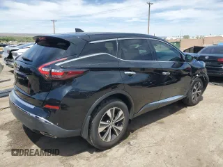 2021 Nissan Murano S with VIN 5N1AZ2AJ2MC133114, listed as a Copart auction lot 53856055 with 35,886 mi miles and Salvage title. Bid and sale history available at DreamBid. Image 3.