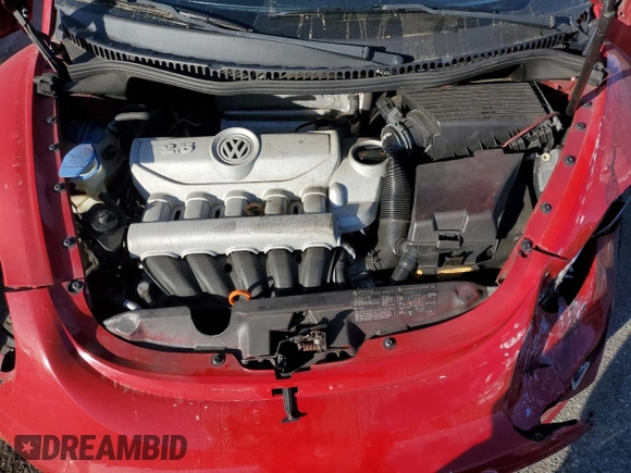 2007 Volkswagen Beetle with VIN 3VWRG31Y17M418628, listed as a Copart auction lot 81357264 with 154,808 mi miles and Salvage title. Bid and sale history available at DreamBid. Image 11.