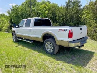 2012 Ford F-350 XL with VIN 1FT8W3BT6CEB57615, listed as a Copart auction lot 63134055 with 307,709 mi miles and Clean title. Bid and sale history available at DreamBid. Image 3.