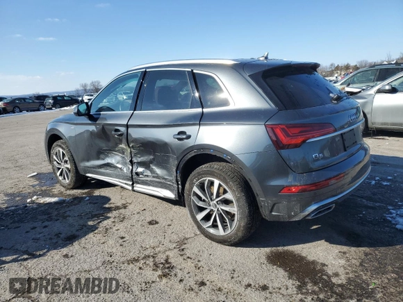 2023 Audi Q5 S line Premium with VIN WA1GAAFY8P2178097, listed as a Copart auction lot 42190525 with 11,436 mi miles and Salvage Title. Bid and sale history available at carsss.com. Image 2.
