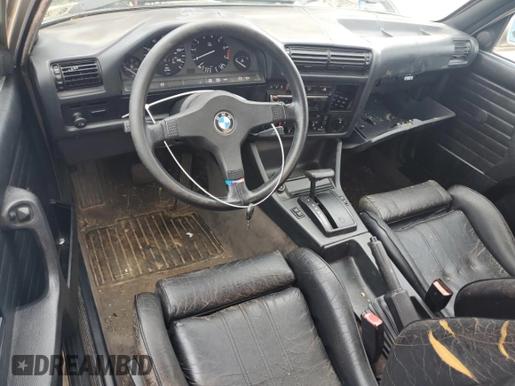 1987 BMW 3 Series 325iS with VIN WBAAA2300H3110188, listed as a Copart auction lot 74043434 with 118,582 mi miles and Salvage Title. Bid and sale history available at carsss.com. Image 8.