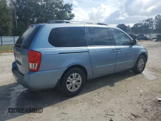 2012 Kia Sedona LX with VIN KNDMG4C72C6498832, listed as a Copart auction lot 78017424 with 167,289 mi miles and Salvage Title. Bid and sale history available at carsss.com. Image 3.