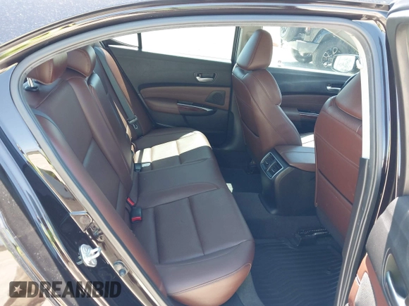 2015 Acura TLX Tech with VIN 19UUB1F54FA027274, listed as a IAAI auction lot 41977673 with 169,691 mi miles. Bid and sale history available at carsss.com. Image 8.