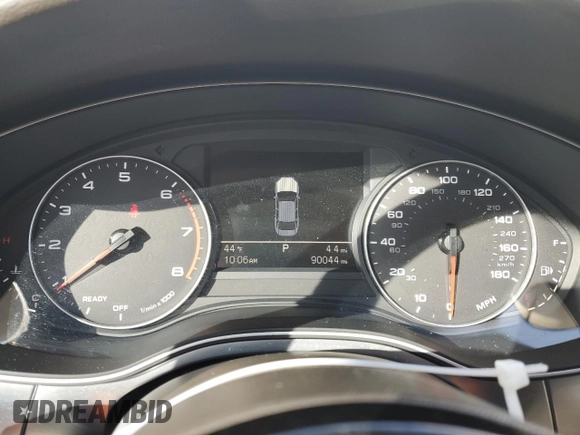 2016 Audi A6 2.0T Premium with VIN WAUCFAFC0GN039409, listed as a Copart auction lot 83972034 with 90,044 mi miles and Salvage Title. Bid and sale history available at carsss.com. Image 9.